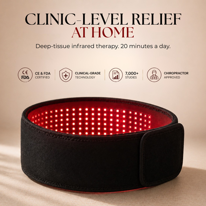 SYNELUX™ | The #1 Red Light Belt for Back Pain