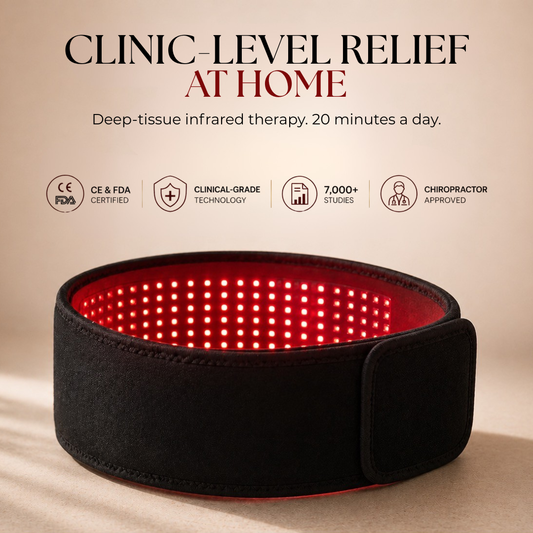 SYNELUX™ | The #1 Red Light Belt for Back Pain